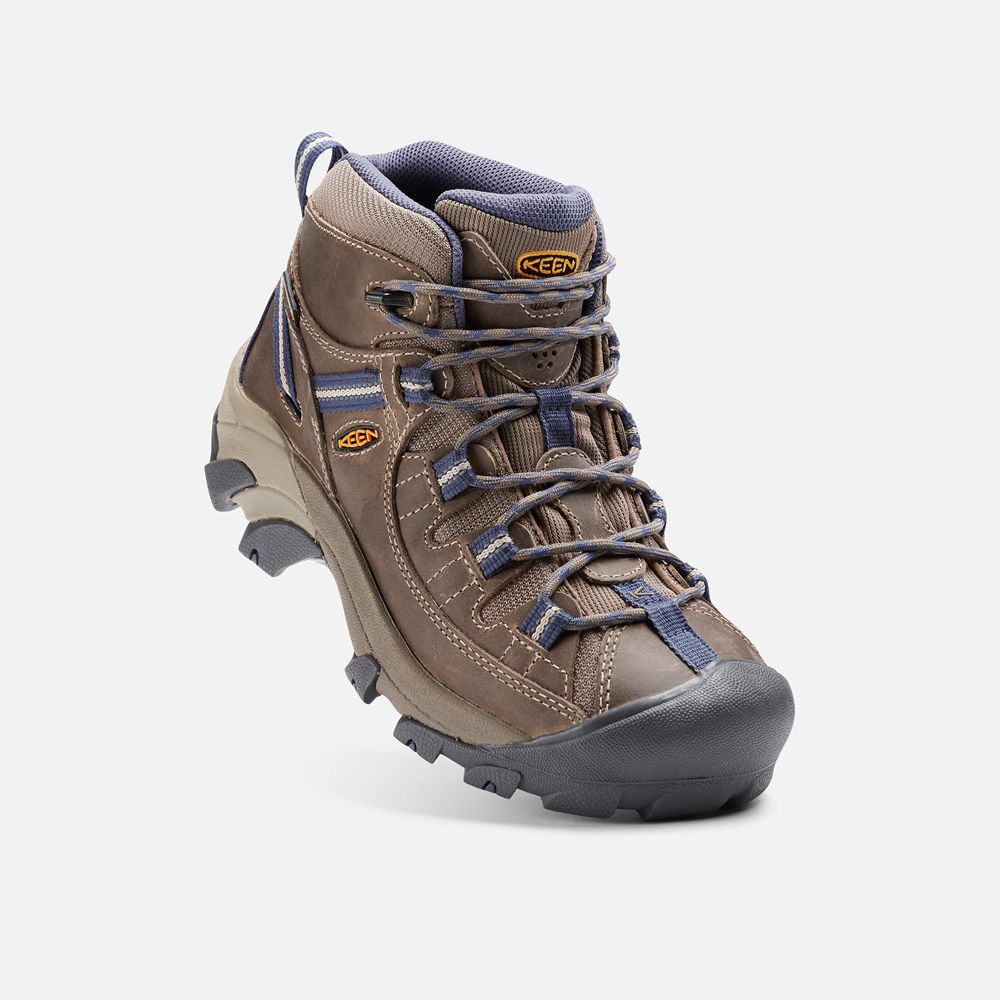 Keen Outdoor Bot Kadın Kahverengi - Targhee Ii Waterproof Mid - Türkiye EBAS54638